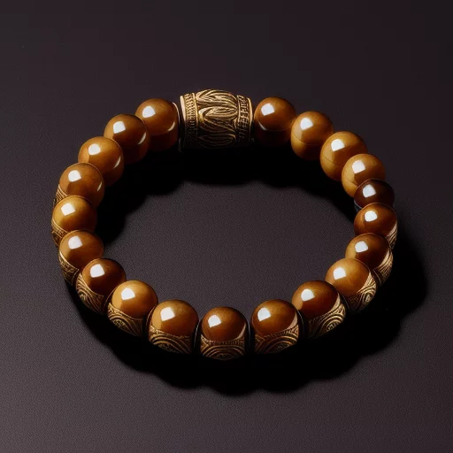 6868992095-drake bracelet made of buckskin with drake features, rich details, fine carvings, studio lighting.webp